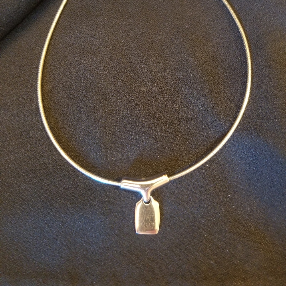 Silver slide.